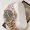 Brand World Luxury Watch Watch Najlepsza wersja oglądać Olive Green 2024 60. rocznica 228235 | Zupełnie nowy automatyczny eta cal. 3255 Obejrzyj 2-letnią gwarancyjną męskie zegarki męskie