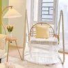 Chaise longue suspendue d'extérieur, meubles de Camp, bras pivotant, support intérieur pour bébé, balcon Columpio Colgante pour enfants et adultes