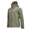 Menslastjacka Militär Taktisk laddning Regn Vattentät fleece Soft Shell Coat Outdoor Warm Antiseepage Warlord Bombardier 240125