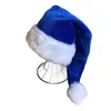 Bérets 652F long chapeau de père Noël épaissir la peluche idéale pour les aides au cosplay espiègles