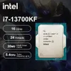 Processeur de jeu Intel Core i713700KF i7 13700KF 34 GHz, 16 cœurs, 24 threads, 10nm L330M, 125W, LGA 1700, 240126
