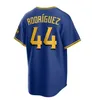 2024 Custom S-4xl 24 Ken Griffey Jr. Jerseys 34 Felix Hernandez 11 Edgar Martinez 17 Mitch Haniger 44 Rodrlguez 51 Suzuki Ichiro Jersey