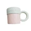 Creative Colorful Wool Ceramics Mugs Coffee Mug Milk Tea Office Cups Drinkware Birthday Present 211103