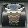 Luxe horloge van merkwereld Beste versie Horloge 15400ST - Complete set met blauwe wijzerplaat Gloednieuw automatisch ETA Cal-horloge 2 jaar garantie HERENHORLOGES
