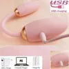 Double Vibromasseur Double Tête Saut Oeuf Gode Vibrateurs Clit Vagin Massage Anal Butt Plug Adulte Érotique Sex Toy Pour Femmes Masturbateur 240202