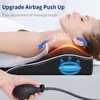 Jinkairui Electric Shiatsu Head Neck Cervical Ttraction Body Massager Car Back Pillow with Heating Vibrating Massage Device 240202