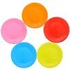 Disposable Dinnerware 50 Pcs Eco Friendly Party Supplies Plates Paper Round Heavy Dish Duty