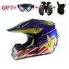 Casques de moto Sécurité Motocross Casque Casco Vélo Descente Capacete ATV Cross Enfant Dot Abs 1KG Unisexe