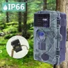 2.7K 60MP Wifi Trail Camera Night Vision Waterfroof Hunting Camera 2インチの画面屋外の野生生物監視240126