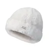 Береты женские зимние шапки 2024 парные плюшевые лыжные мужские и толстые теплые ушные вкладыши продажа товаров Kpop Y2k