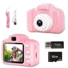 ZK40 Children's Camera Waterproof 1080p 800 2000w Pixels HD Screen Camera Video Toy Barn Cartoon Cute Camera Outdoor Pography 240123