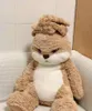 Dog Falkie Long Ear Bunny Plush Juguete Kawaii Rabbit Plush Kids Doll for Children Gift 240131