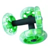 2st Hem Gym träning Fitness Abdominal Muscle Roller Wheel Trainer Equipment Power Resistance Bands Arm Training 240127