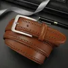 Gürtel für Männer Business Arbeit Hohe Qualität Echtes Leder Mode Luxus Marke Jeans Designer Gürtel Männer Gürtel Casual Strap HQ226 240202