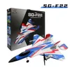 SG-F22 4K RC Airplane 3D Stunt Plane Model 2.4G Remote Control Fighter Glider Glider Electric RC Aircraft Toys for Children Adults 240130