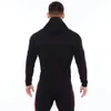 Hommes Running Sportswear Ensembles Sweat-shirt Pantalons de survêtement Gym Fitness Bodybuilding Sweats à capuche Tops Pantalons Mâle Jogging Entraînement Survêtements 240124