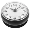 Wall Clocks Bathroom Clock Waterproof Vintage Decor Suction Cup Modern No