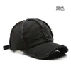 Japansk personlighet Mens Retro Solid Color Light Board Washed Cotton Peaked Cap Outdoor Sports Female Sun Protection Sunshade Baseball Cap