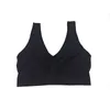 Sutiã esportivo sutiã tanque superior para mulheres única camada roupa interior respirável macio tamanho grande topos push up ginásio roupas de fitness treino