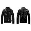 Herren Lederjacken Herrenjacke Hochwertige klassische Motorrad-Fahrrad-Cowboyjacken Männlich Plus Dicke Mäntel S-2XL 240202