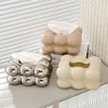 Creative Style Candyfloss Box Bedside Ceramic Tissue Drawer Living Room Desktop Light Decorative Ornaments 240125