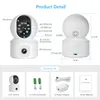 Kamera Wi -Fi Podwójne ekrany wykrywanie ruchu dwukierunkowy audio wewnętrzny Mini PTZ Security IP Monitor Baby Monitor