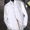 ロングババリークラシックバーブリーズメンズブリティッシュジャケットシャツコートスプリングメンズアンドスリーブ秋の新しい刺繍bファミリースタイルビジネス9890