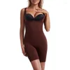 Shapers de mujeres Body Shaping Postparto Body Abdominal Cintura apretada Levantamiento de cadera Soporte de pecho y camiseta sin mangas de reunión