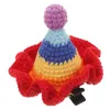 Bandanas chapeau coloré épingle à cheveux belles pinces laine tricot Barrettes Crochet pince pour femmes Clips fille accessoires doux