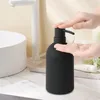 Badaccessoireset Zwarte Zeepdispenser Leeg Voor Shampoo Dish Home El 16Ounce