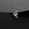 Pendant Necklaces Fashion Anime Ninja Eye Necklace For Women Men Titanium Steel Bleeding Sweater Chain Couple Jewelry