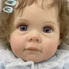 55 سم تولد دمى ماججي مصنوعة يدويًا مثل الصورة المولودة تودلر للفتاة LifeLike 3D Skin Venis Painted Rooted Rootible Art Doll 240131