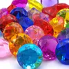 Großes Diamant-Spielzeug, Pirat, Schatzsuche, Partyspiel für Kinder, Acryl-Edelsteine, groß, 6 cm, 4 cm, lustige Neuheitsgeschenke 240131