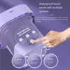 10L Mini Folding Portable Washing Machines with Centrifuge Dryer for Clothes Tourist Travel Home Sock Bra Small Underwear Washer 240131