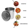 Double Boilers Kitchen Pots Offers Soup Cooking Bucket Stainless Steel Stockpot Storage