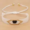 Link bransoletki go2boho hurtowe miyuki bransoletka biżuteria meksykańskie tureckie oko dla kobiet ręcznie robiona biżuteria na prezent