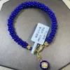 Strand verstelbare natuurlijke Afghaanse Lapis Lazuli armband Uniek ontwerp en hoogwaardige modieuze trendy sieraden