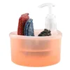 Mydel Mydel Dresser Plastikowe detergent automatyczny blat Organizer Uchwyt czyszczenia typu pras