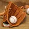 Utomhussport Baseball Glove Batting Gloves Practice Equipment Storlek 10.511.512.5 Vänsterhand för vuxen man kvinnlig träningshandske 240122