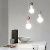 Pendant Lamps Nordic Minimalist Chandelier Creative Iron Art Lamp Bedroom Living Room Restaurants Study Lightings El Bar LED Fixtures