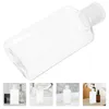 Vloeibare zeepdispenser 5 stuks shampooflessen reislotion plastic toiletartikelen lekvrij voor draagbaar handig