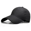 Casquette de baseball à séchage rapide de style coréen Couleur unie Femmes Sun-Poof Casquette à visière Protection solaire extérieure Hommes Respirant Trou Chapeau de soleil Chapeau de créateur en gros