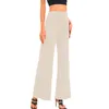 Stage Wear Mesdames Sexy Drop Plastic Bright Diamond Casual Taille Haute Pantalon de yoga Poches larges avec