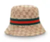 Designer cappelli a secchiello cappelli designer donna Berretti unisex in cotone berretto largo più giovane salato Cappellini di protezione solare da viaggio Casquette Lettera completa Sunbonnet traspirante