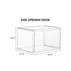 Fully Transparent Storage Shoe Box Can Be Stacked with Lid Handbags and Shoes Display Cabinet Dust-proof and Moisture-proof 240129