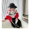 Autumn Baseball Racing Jacket Coat Big Kids Teens Fashion Clothes For Teens Boys Cardigan 4 To 12 Children Outwear Coats 240123