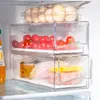 Stalizacyjny organizator lodówek pojemniki na pojemniki do przechowywania żywności wielokrotne do przechowywania żywności szuflada w domu w domu restauracyjna 240125