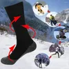 Sports Socks Thermal Stocking Lightweight Keep Warm Unisex Acetate Fibers Compression Stockings For Running Hiking