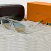 Óculos de sol marca designer óculos de sol de alta qualidade óculos de sol de luxo para mulheres carta uv400 design moda óculos de sol dia dos namorados presente 7 caixa de cor bom agradável