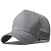 Grosse tête homme grande taille maille chapeaux de baseball mâle extérieur grande taille casquettes de sport papa surdimensionné casquette de camionneur 56-61 cm 62-68 cm 240125